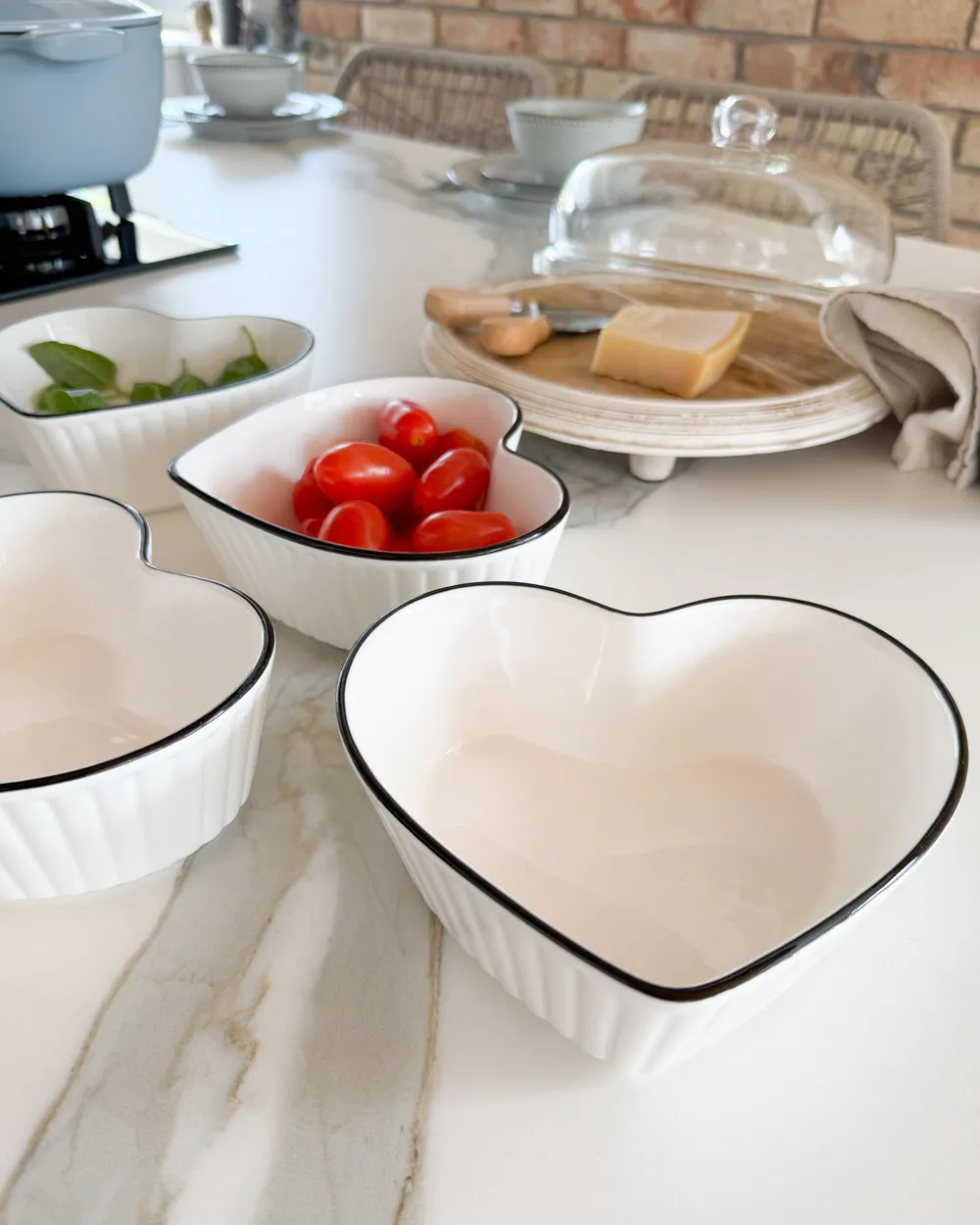 Set of 4 Ramekins MACE Porcelain White_1085846
