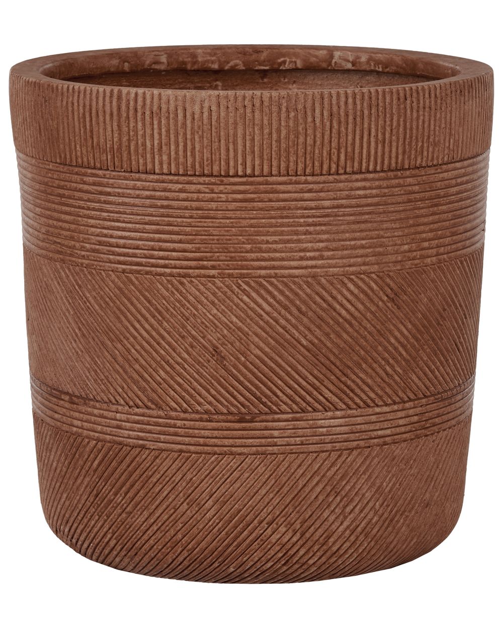 Blomkruka VOULA 36 cm Guldbrun