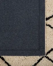 Rug MIDYAT Beige 200 x 200 cm_806586