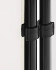 3 Panel Room Divider NARNI 160 cm 170 cm White_802711