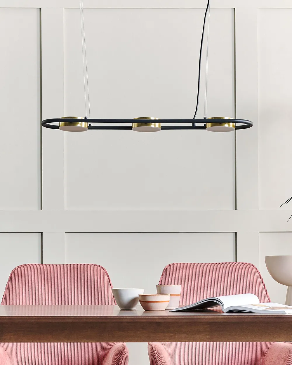LED Pendant Lamp MALI Metal Black_824699