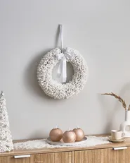 Julkrans ARESJON 40 cm Vit_1018714