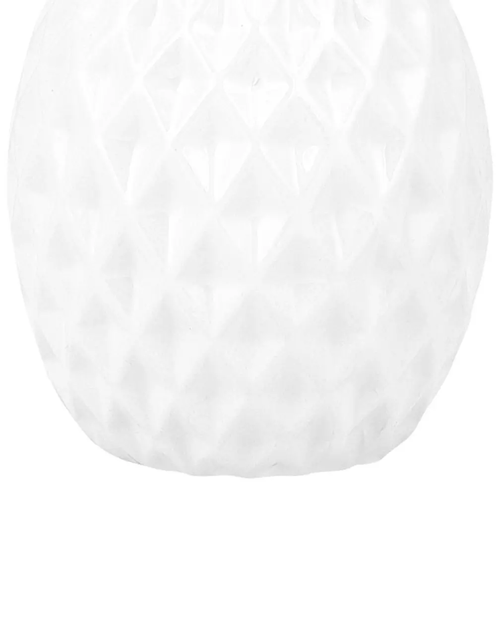 Koriste Ananas TYANA Keramiikka Valkoinen_796331