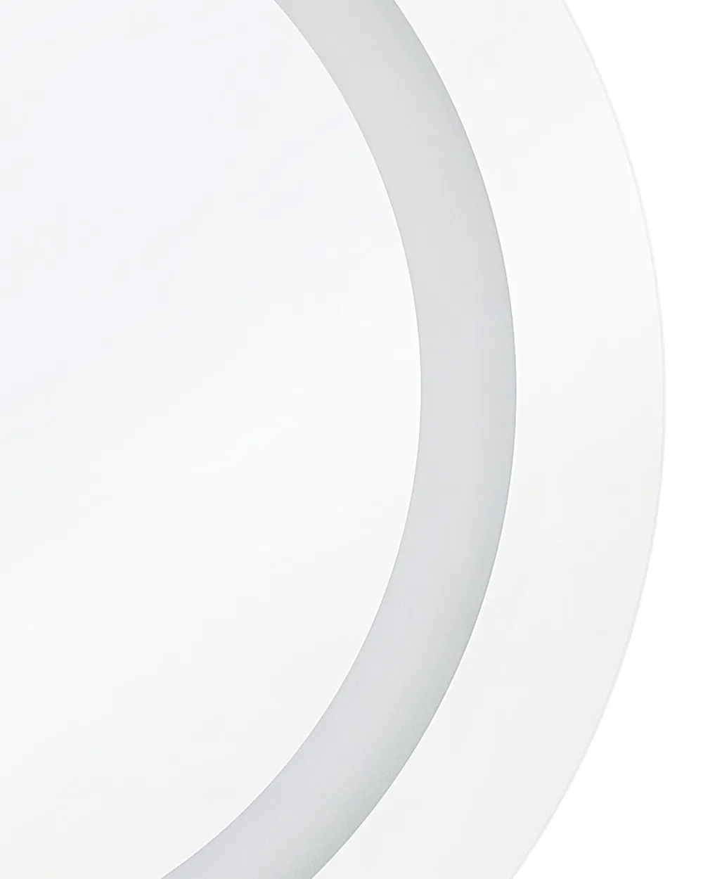 LED Bathroom Mirror SELUNE 58 cm 58 cm Silver_748440
