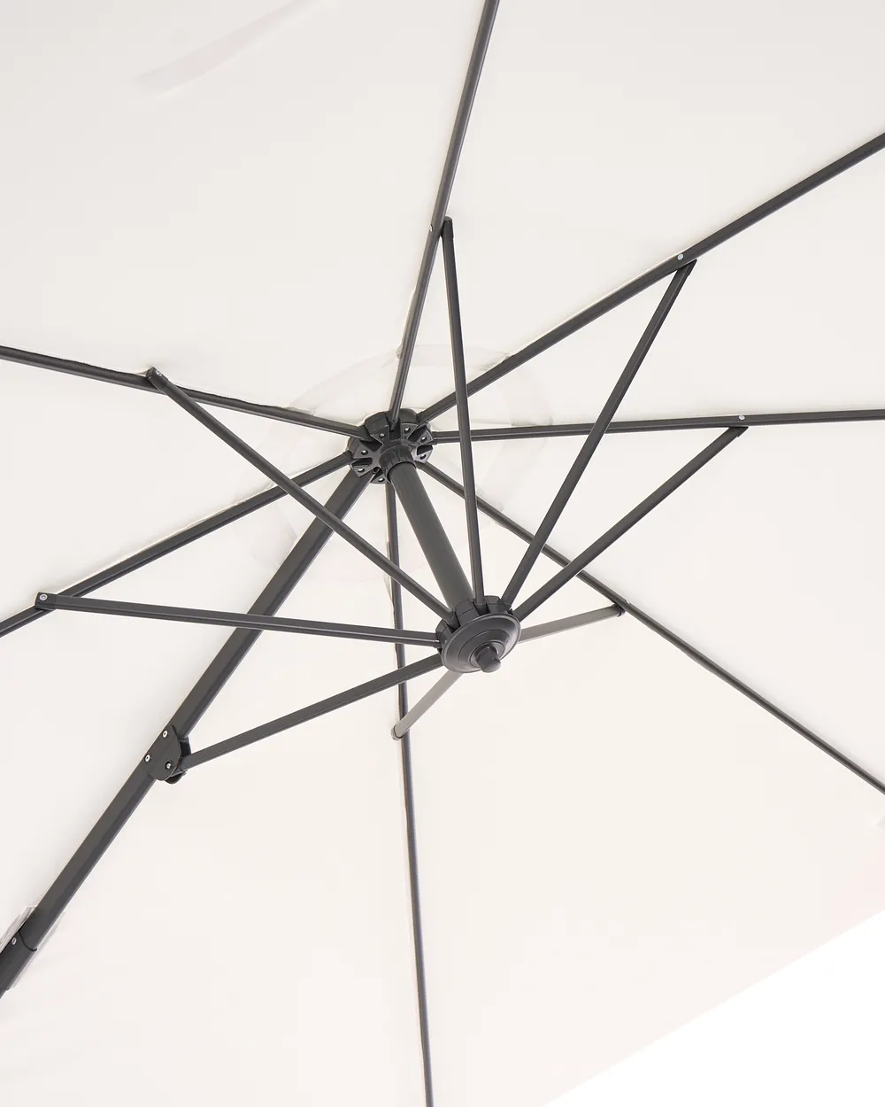 Cantilever Parasol 294 cm SAVONA Off-White_1103750