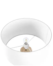 Golvlampa NITRA Ek Vit_803399