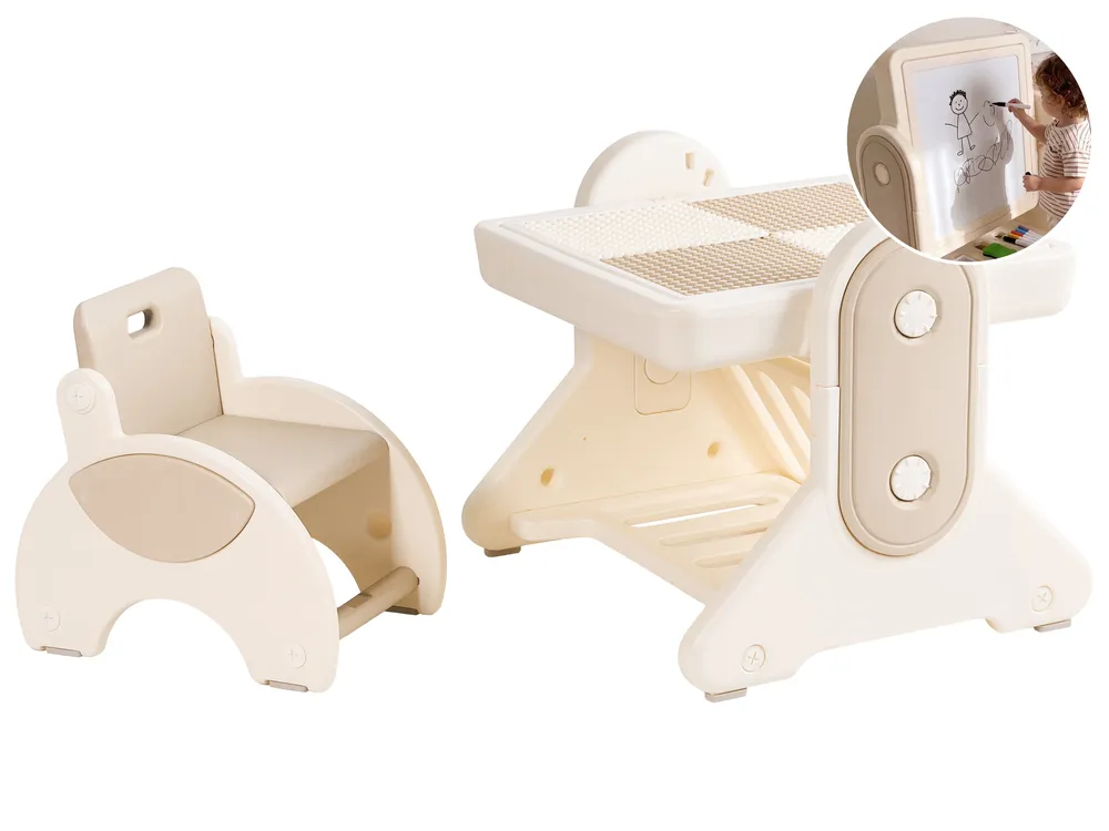 Lasten pöytä ja tuoli MILA Beige