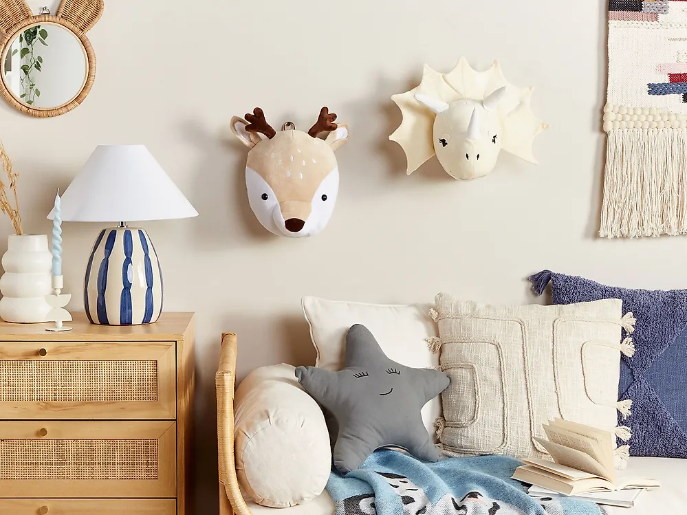 Lasten seinäkoriste Peura BAMBI 30 cm Beige_1178626