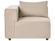 Modular U-Shape Sofa 8 Seater AXEBO Boucle Beige_1077300