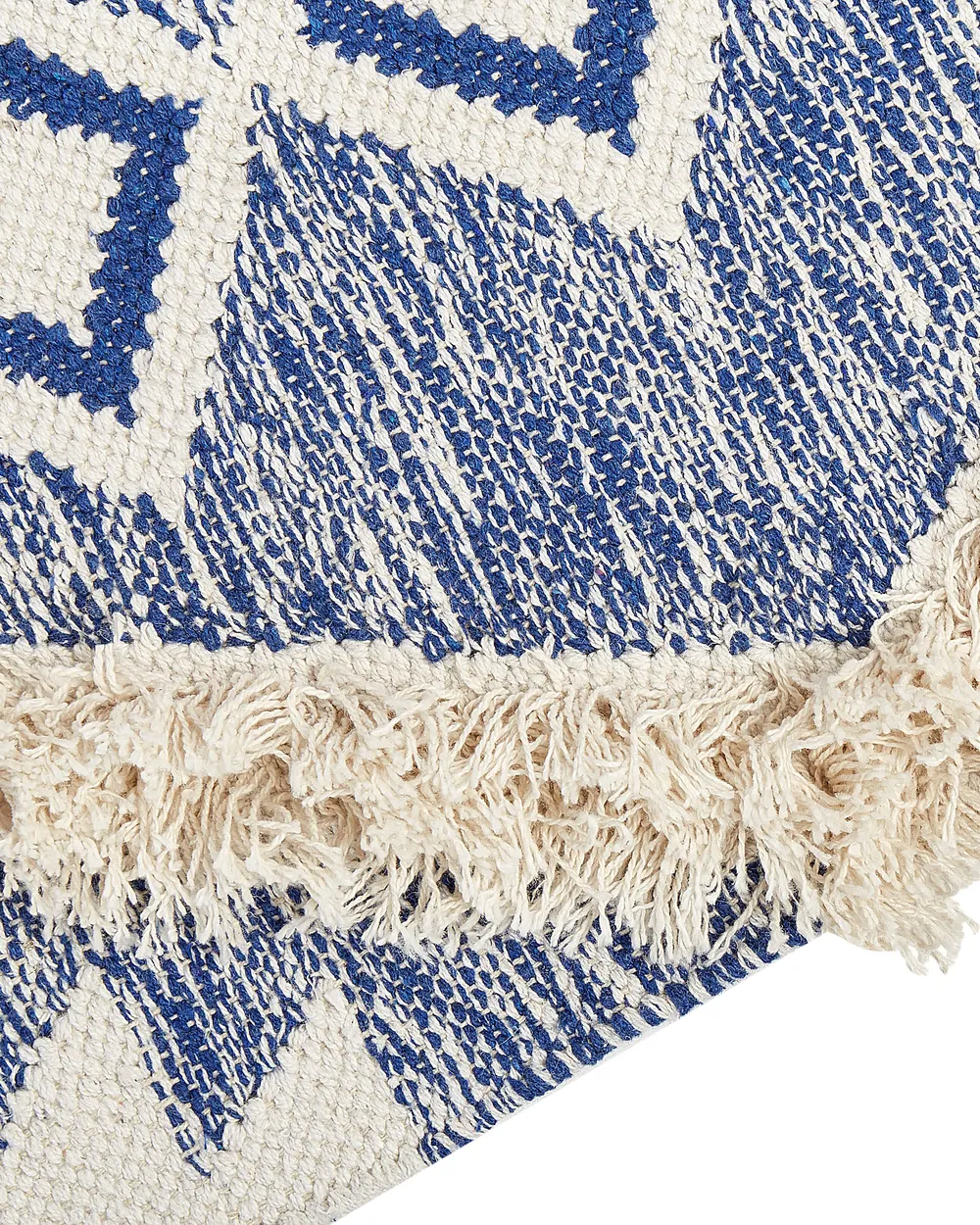 Rug MANAVGAT Light Beige 140 x 200 cm Cotton_843958