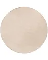Korkeanukkainen matto DEMRE Beige ø 140 cm