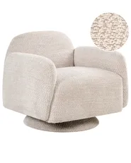 Nojatuoli pyörivä AAPUA Kangas Beige_1019560