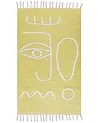 Ulkomatto YAVU Keltainen 80 x 150 cm