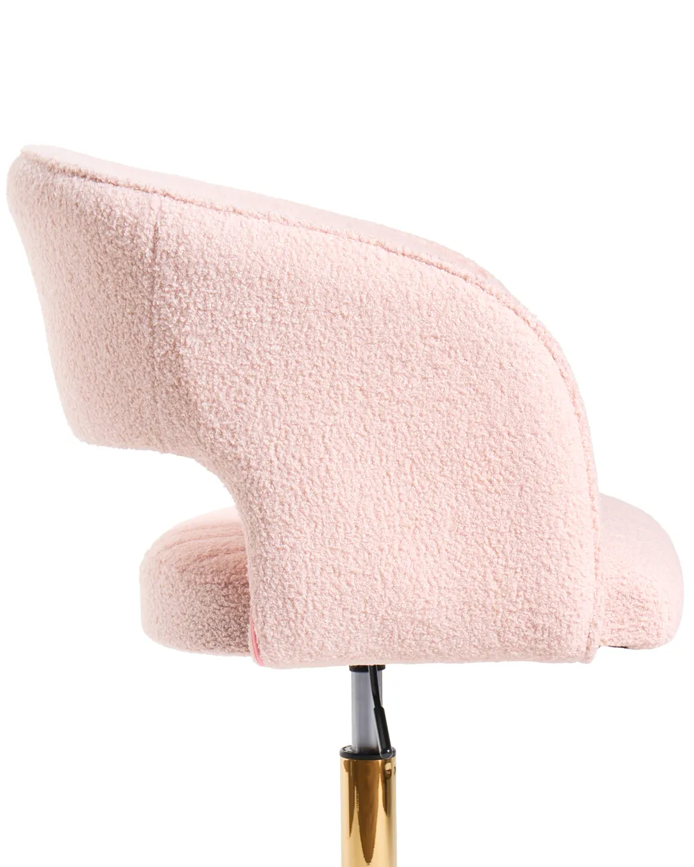 Skrivbordsstol KATONAH Bouclé Pastellrosa_1099365