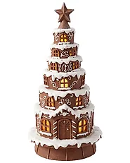 Christmas Decoration LED SATTANEN 40 cm Brown_1185513