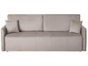 Bäddsoffa 3-sits EGGE Sammet Taupe