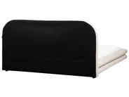 Waterbed Faux Linen LAVARDENS 180 x 200 cm (EU Super King) Light Beige_971129