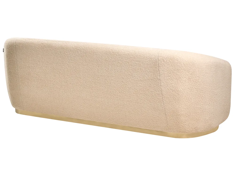 Sofa 2 Seater SIPO Boucle Beige_992950