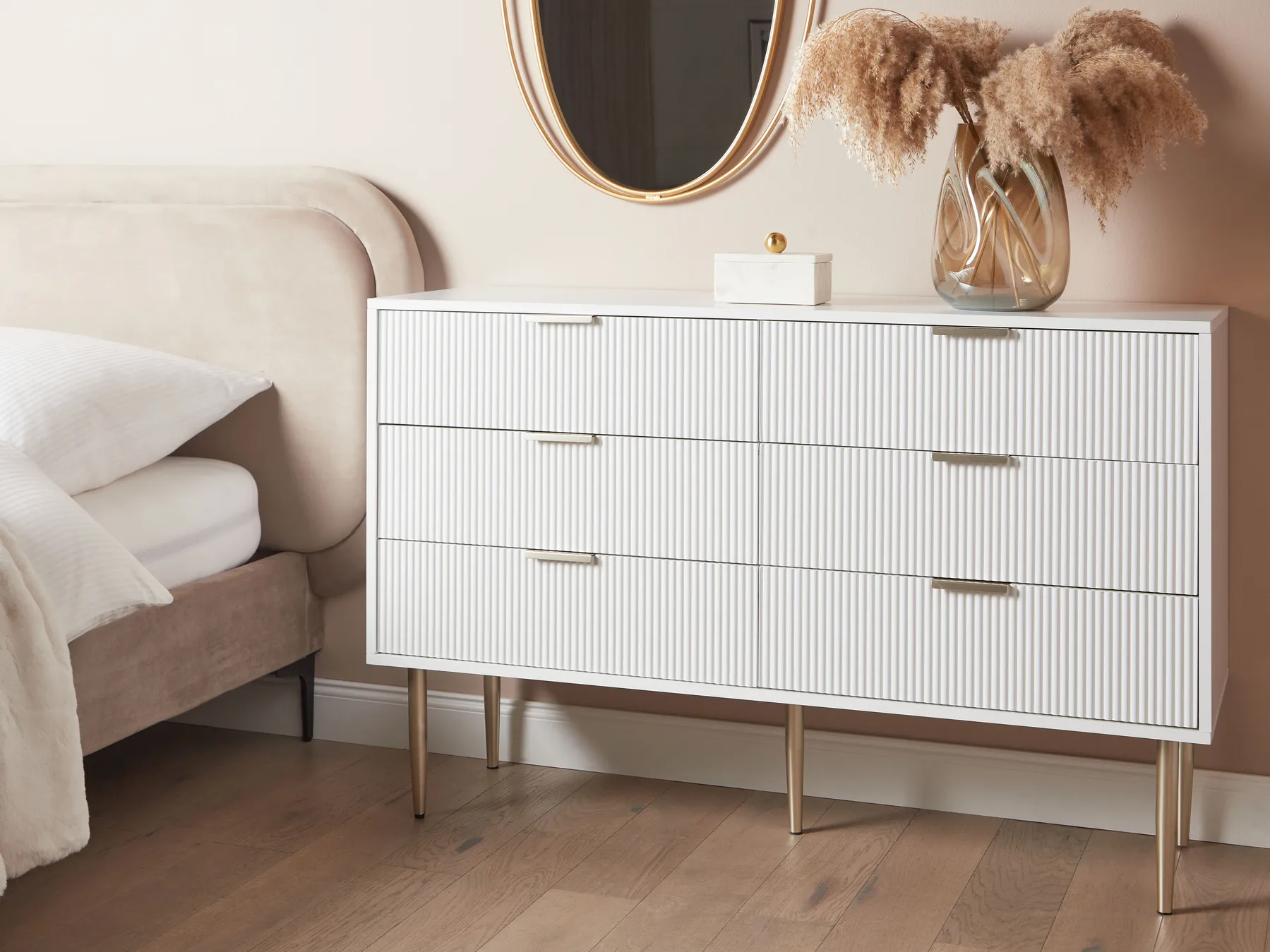 6 Drawer Chest SOHO White_913385