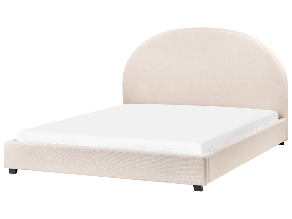 Waterbed Fabric VAUCLUSE 160 x 200 cm (EU King Size) Light Beige