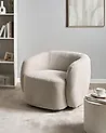 Svängbar fåtölj TORE Beige