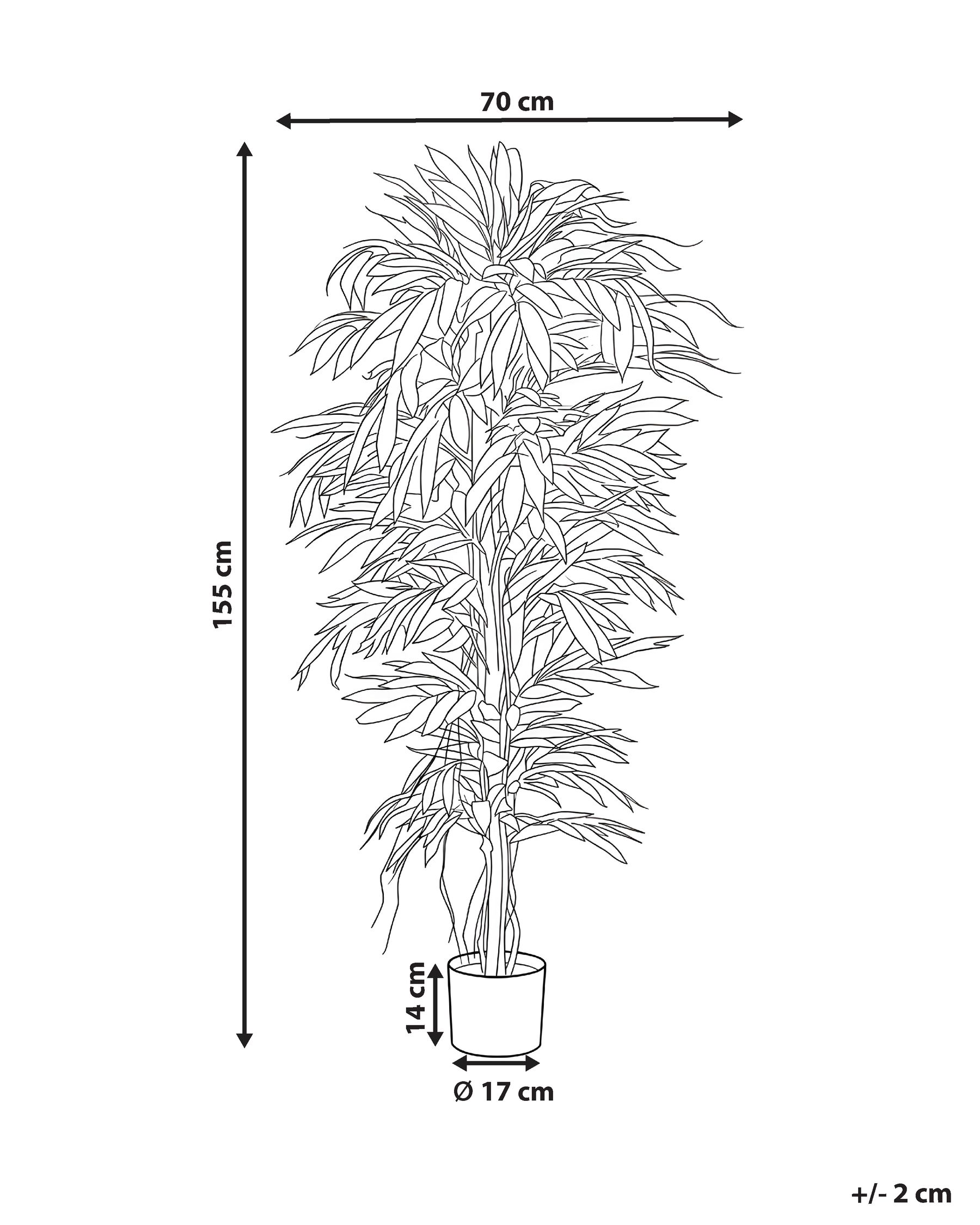 Artificial Plant LONGIFOLIA 155 cm Green_1070151