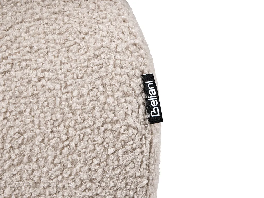 Soffa 3-sits SALLA med fotpall Bouclé Beige_1058130