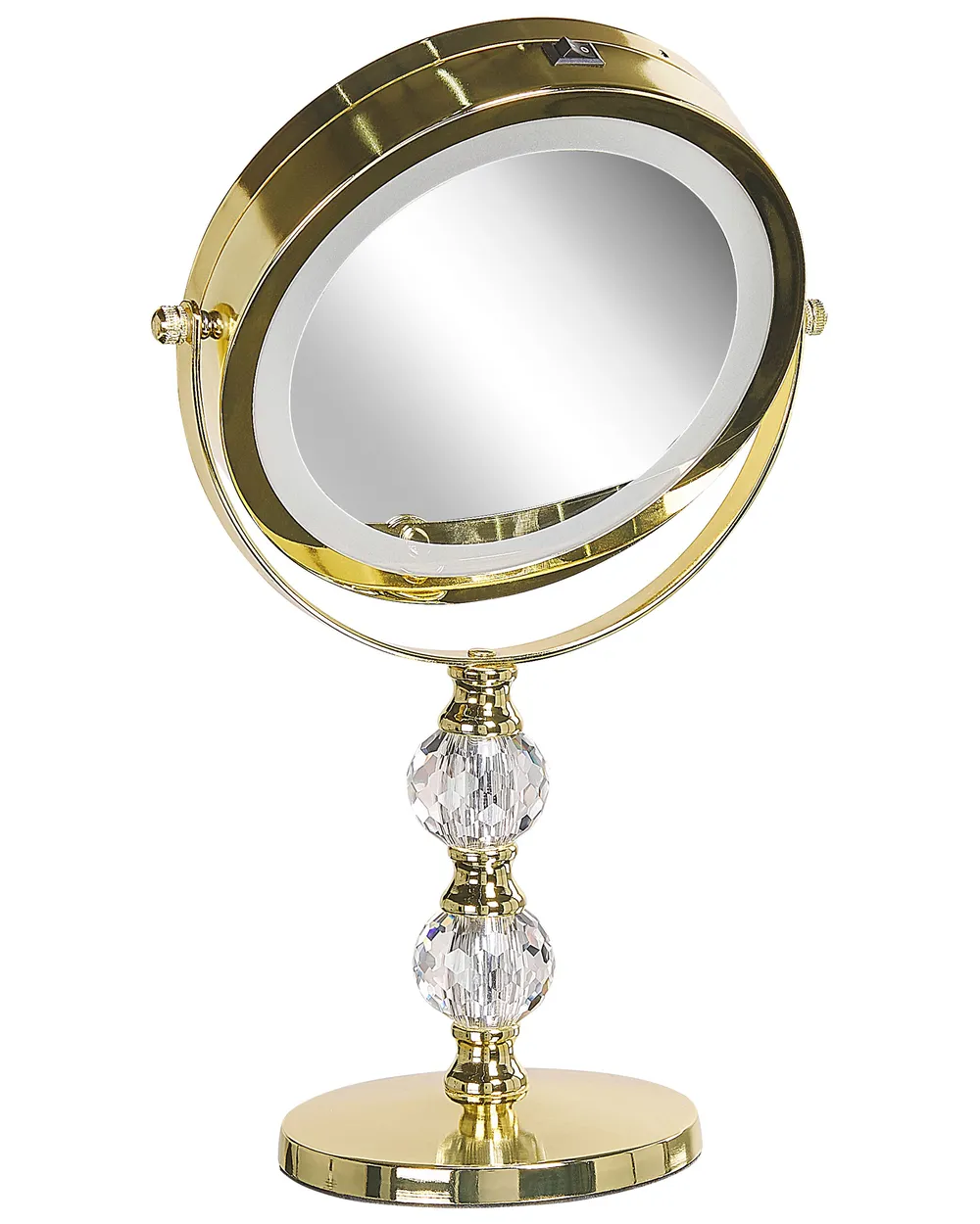 Makeup Mirror LED CLAIRA Gold_813649