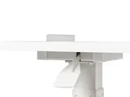 Manuellt justerbart laptopstativ SCHOLA 70 cm 40 cm Vit_1015030