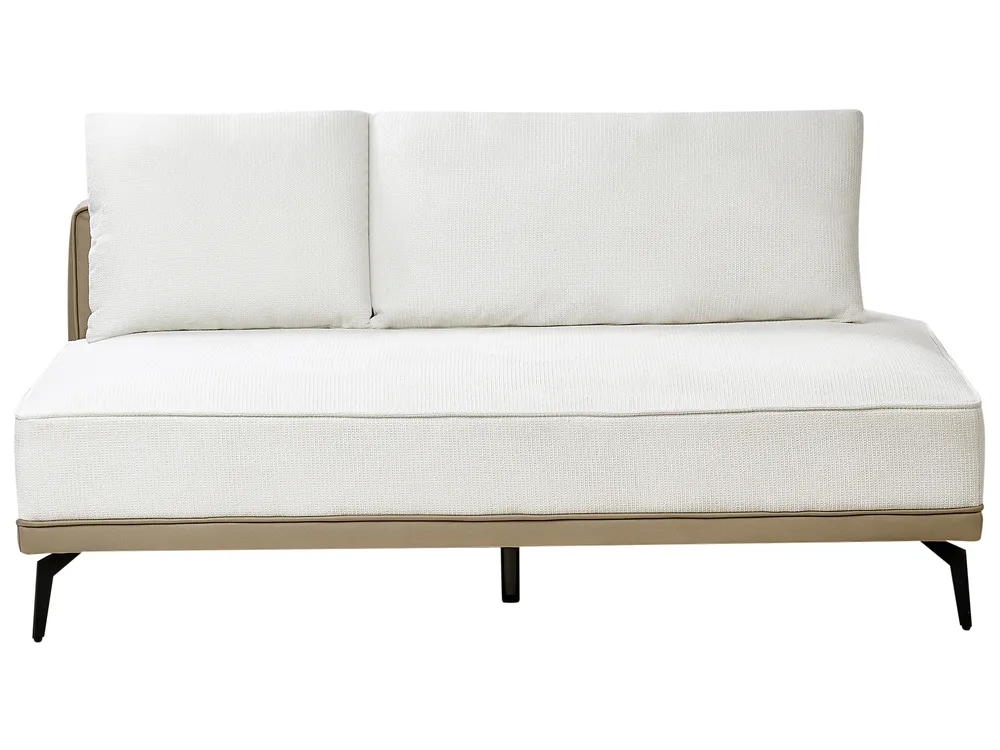 Corner Sofa 3 Seater MYKEN Fabric Off-White Right Hand_939638