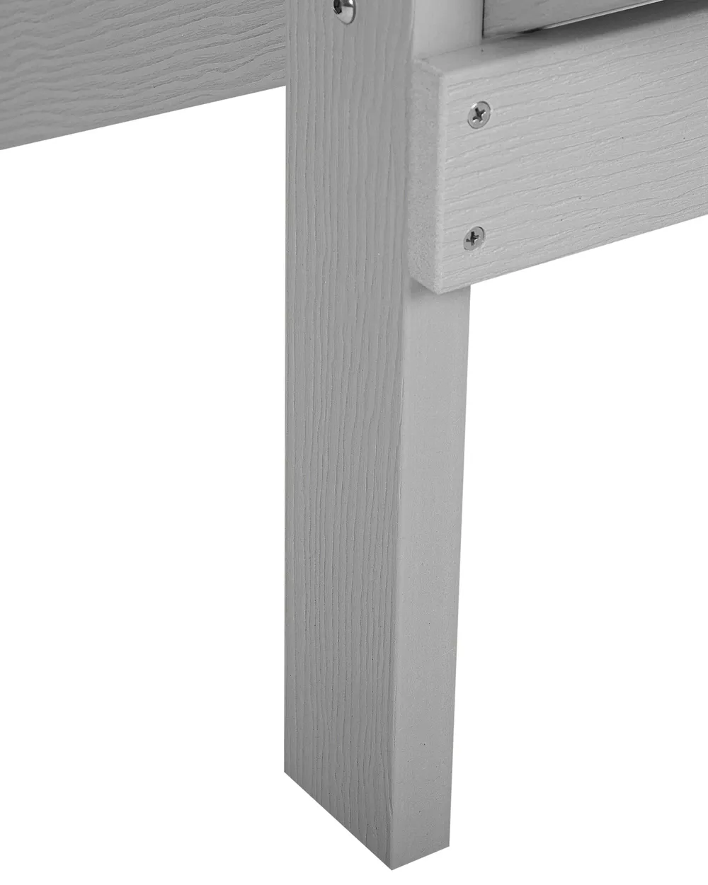 Garden Chair ADIRONDACK with Footstool Light Grey_809529