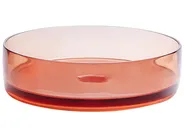 Tvättställ för bänkskiva TOLOSA ⌀ 36 cm Kompositmaterial Ljusröd_986136