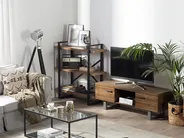 TV Stand TIMBER Dark Brown_758080