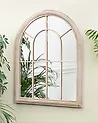 Seinäpeili EMBRY 69 cm 88 cm Metalli Beige