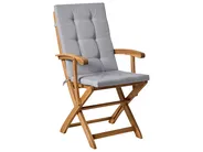 Garden Dining Set 8 Seater MAUI PREMIUM Acacia Wood Light Grey_990822