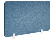 Skiljevägg för skrivbord SPLIT 120 x 50 cm Blå_1055910