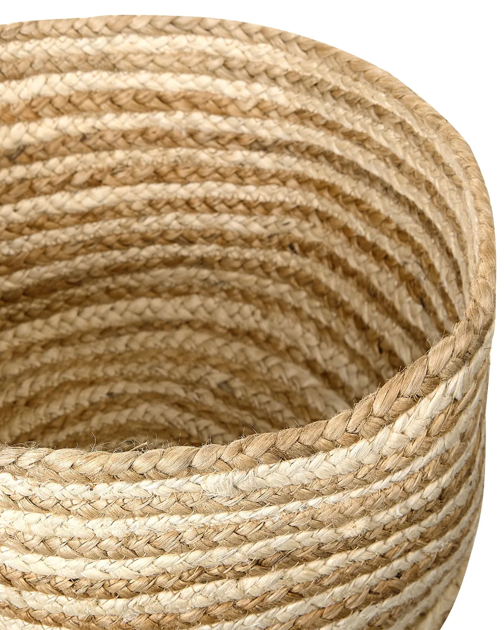 Set of 3 Baskets KAHU Jute Natural_846296