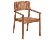 Garden Dining Set 6 Seater AGELLO Acacia Wood Brown_924291