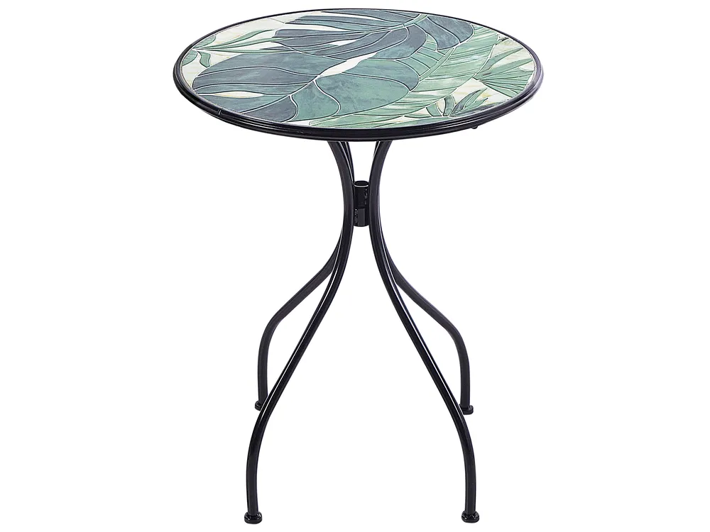 Bistro Set Folding COZZANA Metal Black_930807