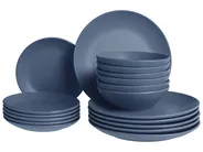 Set of 18 Dinnerware VIVANI Stoneware Blue_1041915