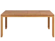 Garden Dining Set 4 Seater BARATTI Acacia Wood Brown_869003