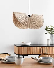 Pendant Lamp HERRON Paper Natural_891425