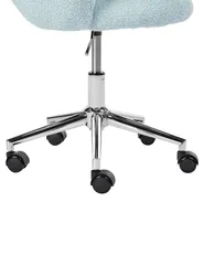 Desk Chair WHIZZY Boucle Light Blue_1062518