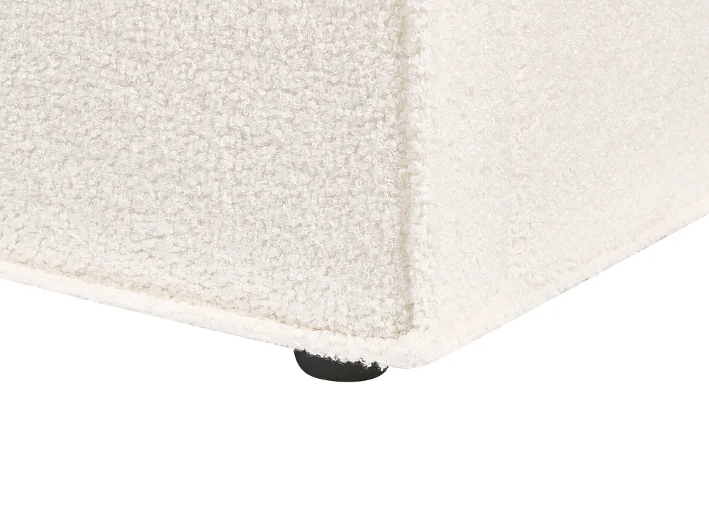 Ottoman Bed MOISSAC Boucle Off-White 160 x 200 cm (EU King Size)_928794