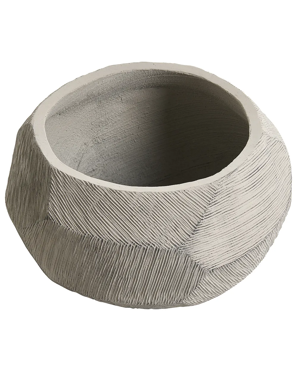Plant Pot RAURIS 47 cm Grey_1161931