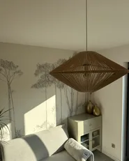 Pendant Lamp CAVES Paper Rope Natural_1065751