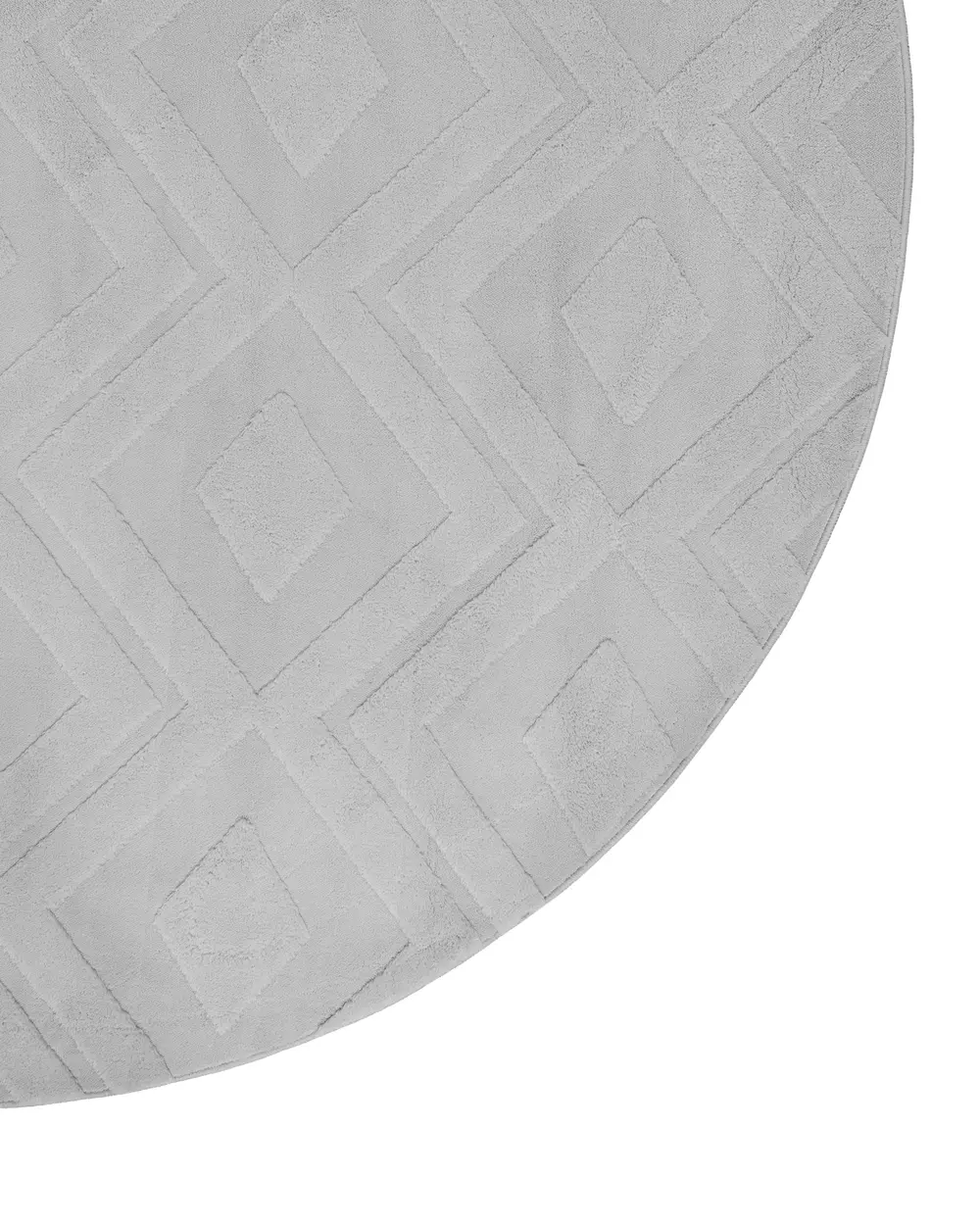 Rug KEVIREL Grey ø 160 cm_1124582