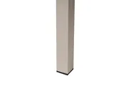 Trädgårdssoffgrupp med bord 5-sits MURATO Metall Beige_1023510
