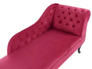 Divaani oikea NIMES Sametti Tummanpunainen_805997