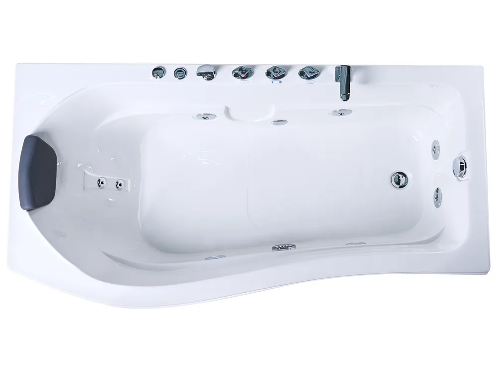 Corner Hot Tub with LED POZUELOS 1700 x 900 mm White_1033636